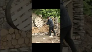 One built a dugout with his own hands