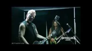 Metallica - No Remorse in Tuning Room [Belgrade May 8, 2012] HD