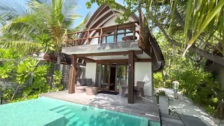 #Maldives North Ari Atoll | Kandolhu Maldives | Duplex Beach Pool Villa | 150 sqm | room 114 | tour.