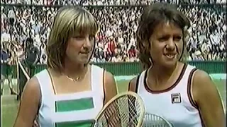 Wimbledon 1979 SF Chris Evert vs. Evonne Goolagong Part 1