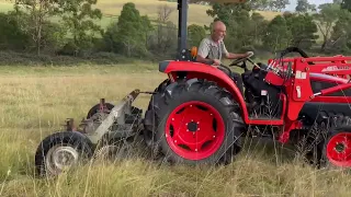 Improving the pasture with the Yeomans plow- regenerative agriculture