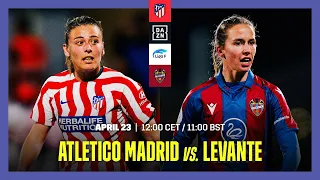 Atletico Madrid vs. Levante | Liga F 2022-23 Matchday 26 Livestream