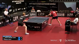 Andre Bertelsmeier (GER) vs Simon Belik (CZE) | U19 QF | 2023 WTT Youth Star Contender Skopje