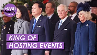 Watch King Charles’ BEST Moments Hosting South Korean Leaders