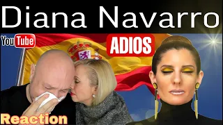 ❤️ Diana Navarro ❤️ - ADIOS -REACTION -  🇮🇹ITALIAN AND 🇮🇹COLOMBIAN REACT ( EMOTIONAL REACTION)