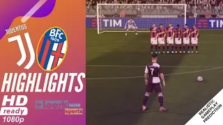 Juventus vs Bologna 2019 | Serie A / Simulation & Prediction