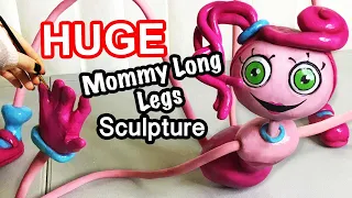 Sculpting Mommy Long Legs Poppy Playtime Chapter 2, Clay Sculpture, Huggy Wuggy, Polymer Clay, DIY