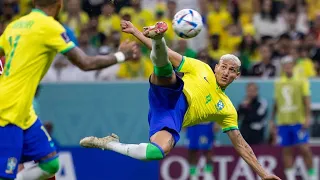 First goal of Brazil vs Serbia FIFA World Cup Qatar 2022 | Fans Reaction Richarlison goal highlights