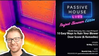 10 Easy Ways to Ruin Your Blower Door Score | Full Event Archive