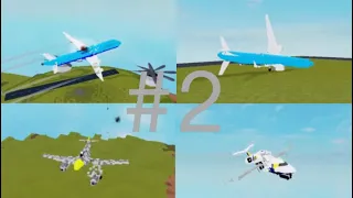 Plane Crazy | Airplane Crashes & Failed Landings Compilation | #2