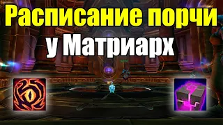 Расписание порчи у МАТРИАРХ