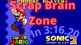 Scrap Brain 1 In 3:16.20 as Super Mario (PB) SRB2