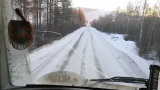 Дальнобой по России Иркутск-с.Курлея ЗБК с нами Бог и мы обязательно дойдём