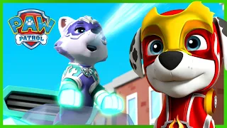 Mighty Pups Save A Frozen Adventure Bay and More! | PAW Patrol | Cartoons for Kids Compilation