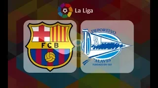 Barcelona vs Alavés 26/08/2017 Highlights