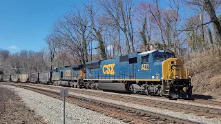 A Fresh SD70AC Leads C782 Past Relay