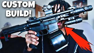 I ADDED NEW ATTACHMENTS TO MY M4A1 GEL BLASTER😱 |M4A1 CUSTOM BUILD