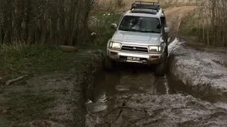 Toyota Surf KZN185 (3rd Gen 4Runner) off-road mud