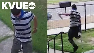 Man with crutch steals packages from San Antonio residents