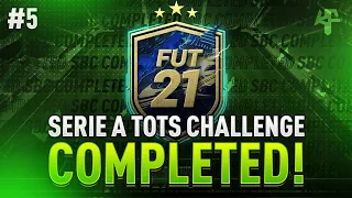 Serie A TOTS Challenge #5 SBC Completed - Tips & Cheap Method - Fifa 21