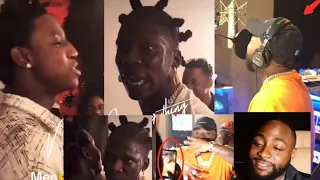 SEYI VIBEZ React As Shallipopi Disgrâce Him In Public || DAVIDO Leak Unreleased Song Snippet