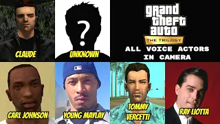 GTA Trilogy All Voice Actors in Camera