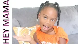 Easy ROPE TWISTS I Natural Hairstyles for Curly Kids