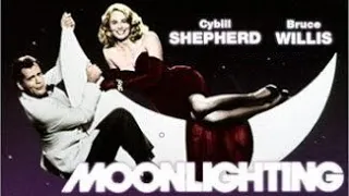 MOONLIGHTING (1985-1989) : Cybill Sheperd, Bruce Willis, Allyce Beasley | Opening and Closing Theme.