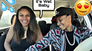 Telling My Girlfriend It’s “WET” In PUBLIC To See Her Reaction!!