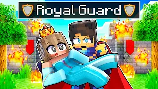 Saving The PRINCESS as a ROYAL GUARD in Minecraft!