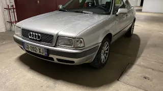 #2 Présentation Audi 80 1.9 tdi 90 encore en rodage