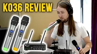 Fifine K036 Wireless Mic System Review