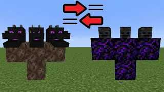 what if we swap the WITHER and ENDER DRAGON