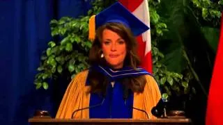 (HQ) Amanda Tapping - Honorary Doctor of Laws degree - Convocation 2014 University of Windsor