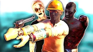 Two Idiots vs The Zombie Apocalypse  - Arizona Sunshine Multiplayer Gameplay