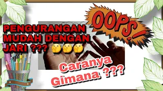 Pengurangan dengan jari susah???? || Jarimatika Pengurangan || TK, SD, SMP, SMA