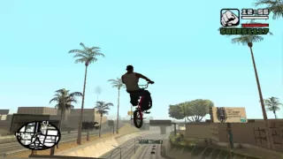 GTA SAN ANDREAS BMX Stunts And Fails