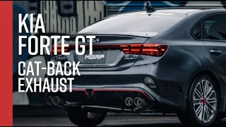 2022+ KIA FORTE GT // MBRP 2.5" Cat-Back, Quad Rear Exit Exhaust