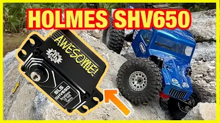 Holmes Hobbies SHV650 Servo is INCREDIBLE!!!