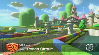 GBA Peach Circuit in Mario Kart 8 Deluxe