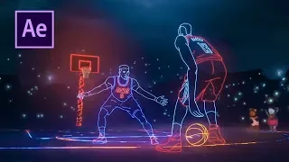 After Effects Tutorial - NBA Lights - EASY!