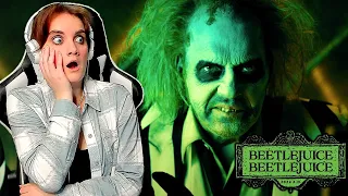 IT'S SHOWTIME!!! I Official Teaser Trailer of Beetlejuice Beetlejuice (REACTION)