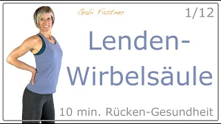 1/12💈10 min. Lendenwirbelsäulen-Gymnastik | ohne Geräte, im Stehen