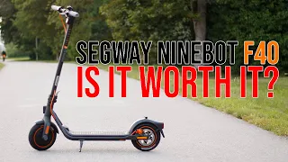 Segway Ninebot F40 Review - The Most Advanced Electric Scooter in F-Series