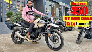 Royal Enfield Himalayan 450 New Model 2024 first liquid cooled bike Launch full review