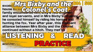 Learn English through story ⭐ Level 1 -  Mrs Bixby and the Colonel’s Coat |  English Made Easy