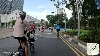 Car Free Sunday Singapore 2024 (Full Route)