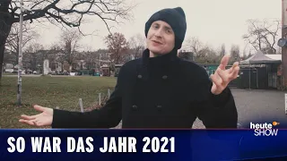 Und wir dachten, nach 2020 kann es eigentlich nur besser werden | heute-show