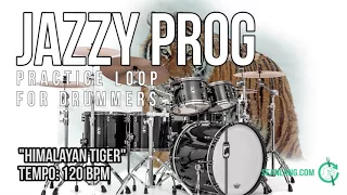 Jazzy Prog - Drumless Track For Drummers  - "Himalayan Tiger"