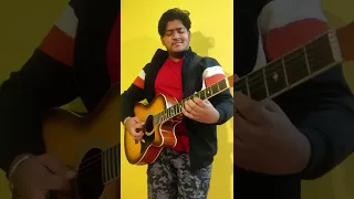 O O Jane Jana | Salman Khan | Guitar Cover by Snehargha 💓|Backing Track| Youtube Shorts| #shorts